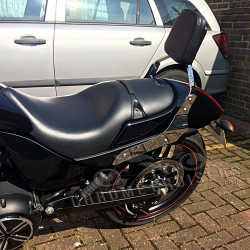 Passenger backrest sissy - passenger, bar